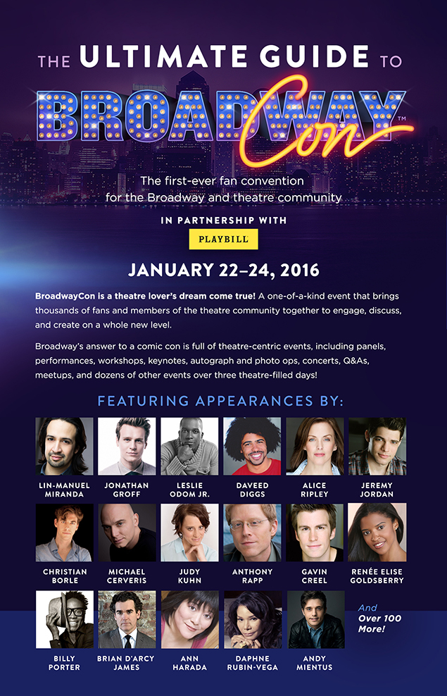 FirstEver BroadwayCon — Bringing Together Fans, Stars and Favorite